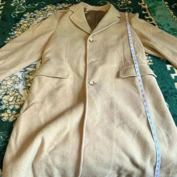 Vintage Amalgamated Workers of America Pea/Trench Coat Size M/L - Picture 1 of 9